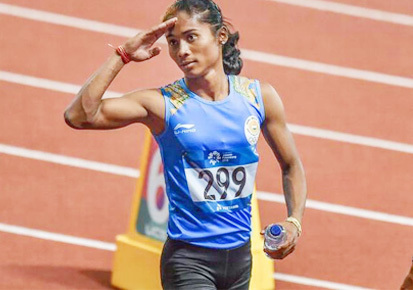 Hima Das nominated for khel ratna award