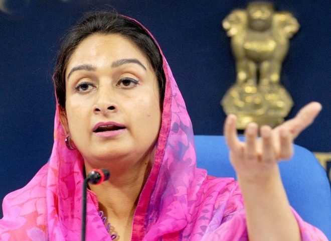 union minister harsimrat kaur resigned from the government in protest against the agricultural bills